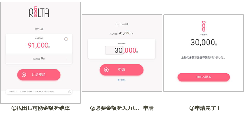 早期資金化サービス「RiLTA(リルタ)」